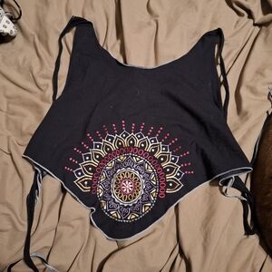 Embroidered Cotton Top